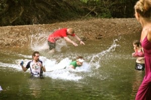 Trail-run-swim Trail-run-swim